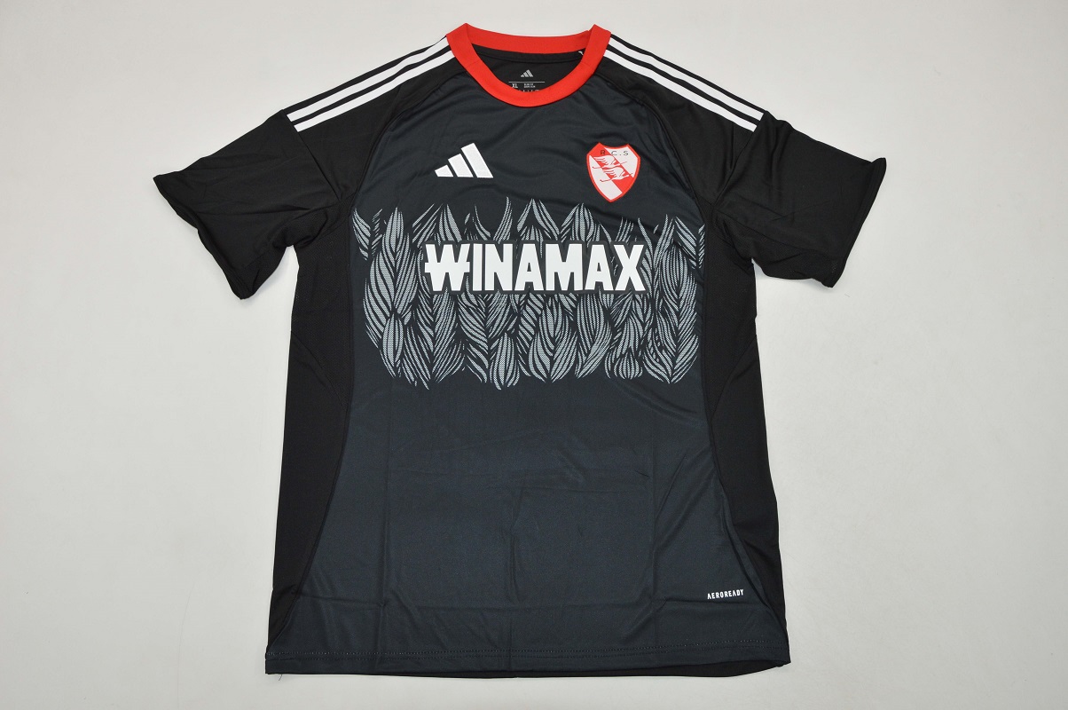 AAA Quality Strasbourg 25/26 Third Black Soccer Jersey